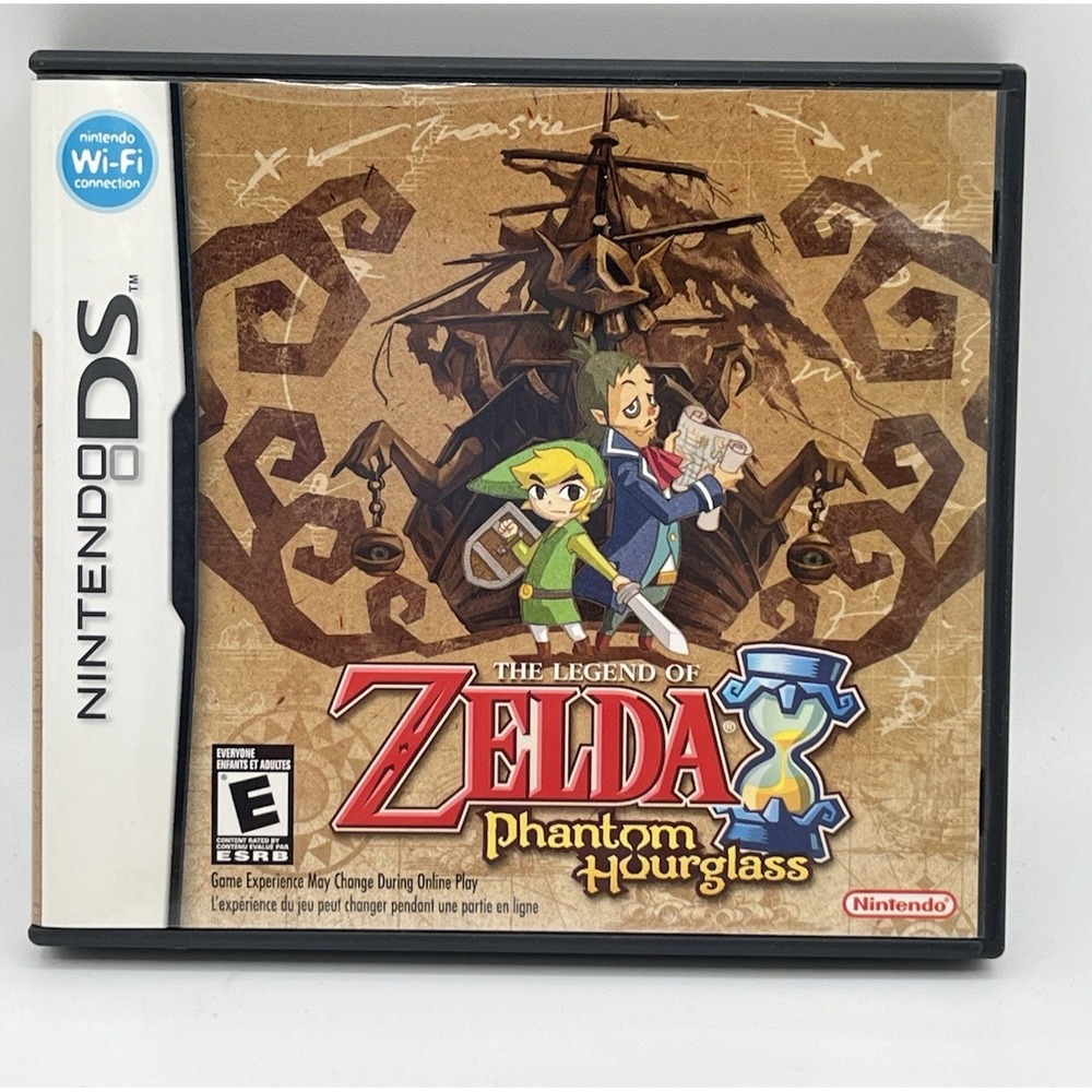 Case and Manual Only NO GAME Legend of Zelda Phantom Hourglass Nintendo DS